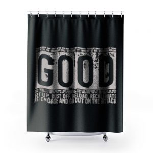 Good Motivational Quote Shower Curtains
