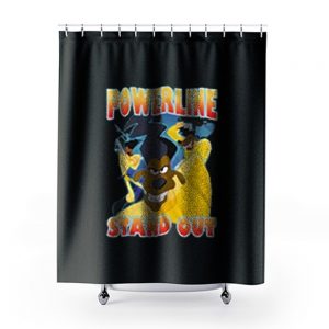 Goofy Power Stand Out Shower Curtains