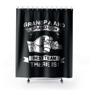 Grandpa and Grandson 1 Shower Curtains