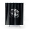 Graveyard On The Night Halloween Shower Curtains