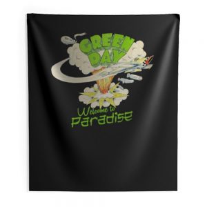 Green Day Paradise Indoor Wall Tapestry