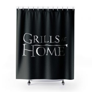 Grills at Home Shower Curtains