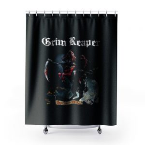 Grim Reaper See You In Hell 1983 Audioslave Shower Curtains