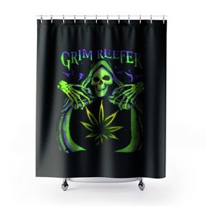 Grim Reefer Shower Curtains