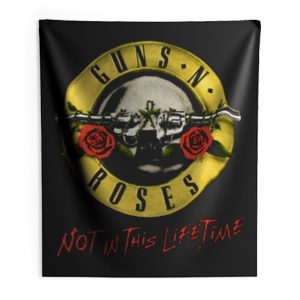 Guns N Roses GNR Not In This Lifetime Indoor Wall Tapestry