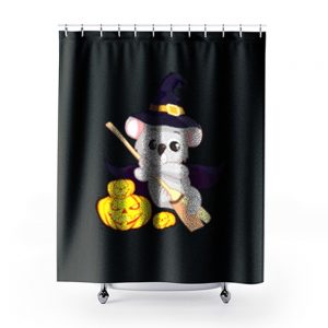 Halloween Koala Shower Curtains
