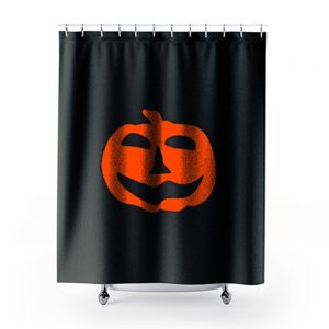 Halloween Kurbiskopf Damen Shower Curtains