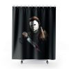Halloween Middle Finger Shower Curtains