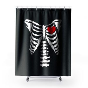 Halloween Skeleton Shower Curtains