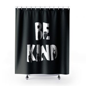 Hand Fingers Be Kind Shower Curtains