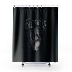 Hand Metal Rhude Shower Curtains