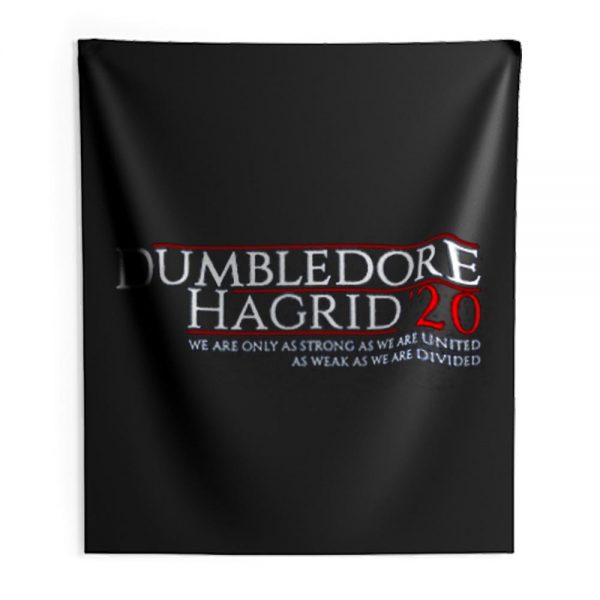 Harry Potter 2020 Election Dumbledore And Hagrid Indoor Wall Tapestry