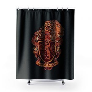 Harry Potter Gryffindor Lion Shower Curtains