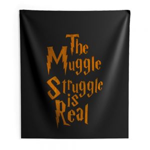 Harry Potter Muggle Struggle Indoor Wall Tapestry