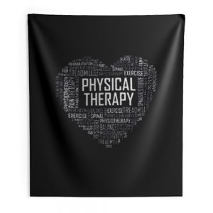 Heart Pysichal Therapy Indoor Wall Tapestry