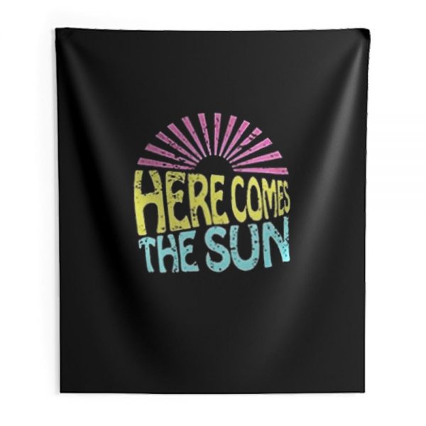 Here Comes The Sun Indoor Wall Tapestry
