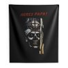 Here Papa Ghost Indoor Wall Tapestry