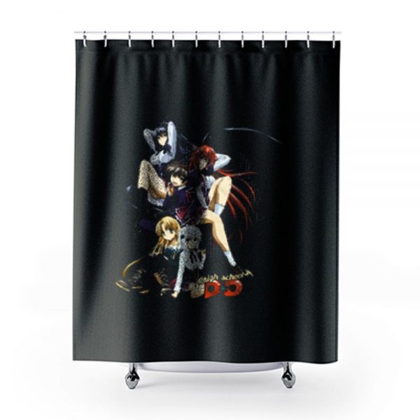 High School Dxd Group Image Anime Shower Curtains
