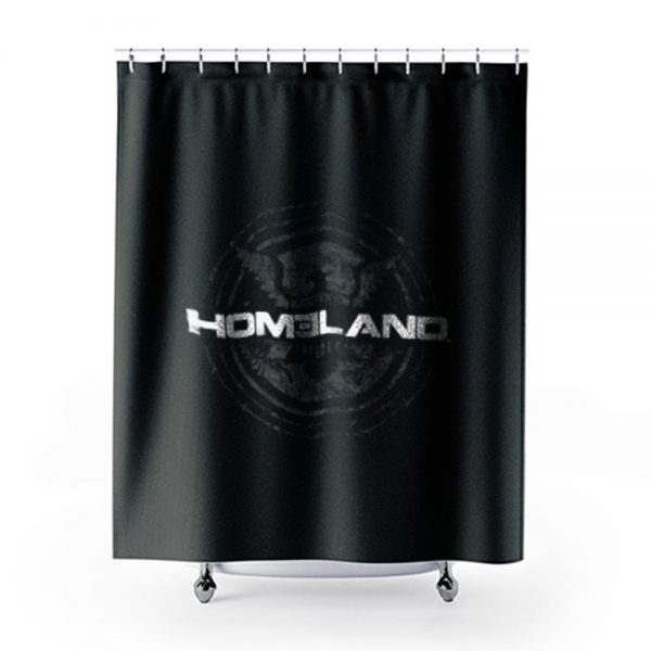 Homeland Emblem Logo Showtime Shower Curtains