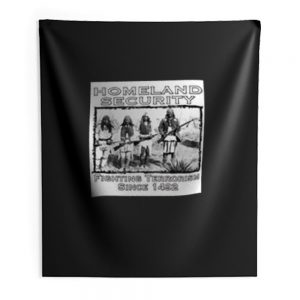 Homeland Security Indoor Wall Tapestry