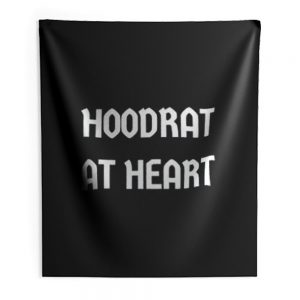 Hoodrat at Heart Indoor Wall Tapestry