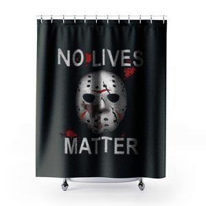 Horror No lives Matter Halloween Shower Curtains