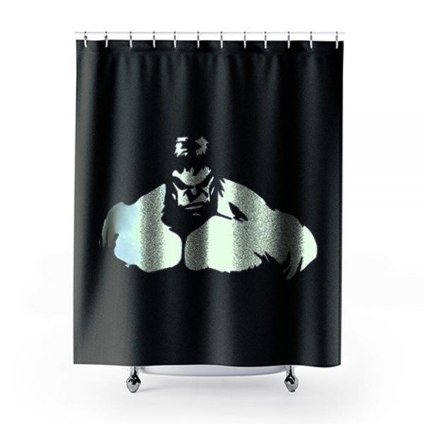 Hulk Muscle Body Building Gym Shower Curtains