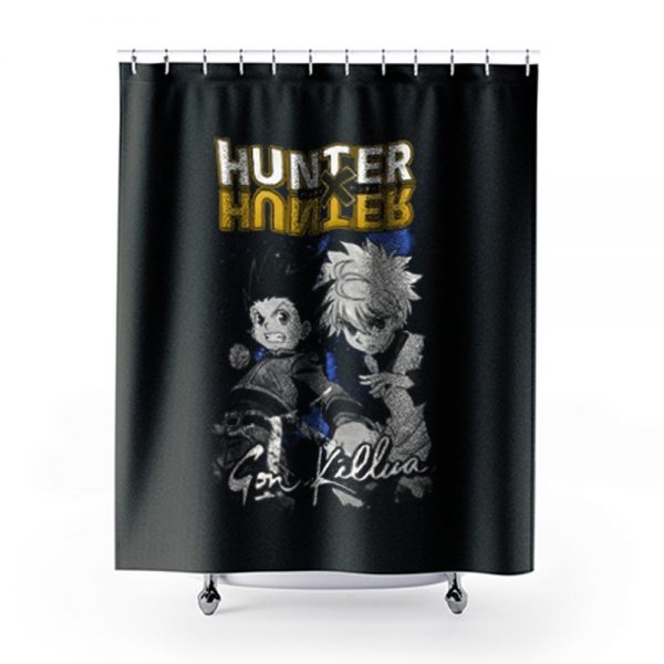 Hunter X Hunter Gon Killua Anime Shower Curtains