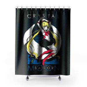 Hybrid Crystal Sailor Moon Shower Curtains