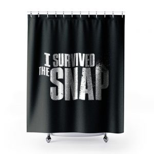I Survived the Snap Shower Curtains