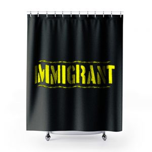 IMMIGRANT Shower Curtains