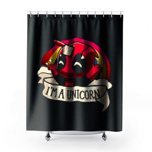 Im A Unicorn Funny Unicorn Lover Shower Curtains