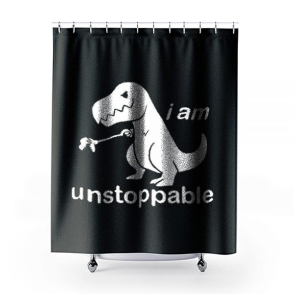 Im Unstoppable Dinosaur T Rex Shower Curtains