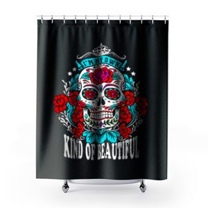 Im my own kind of beautiful Shower Curtains