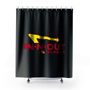 In And Out Burger Shower Curtains
