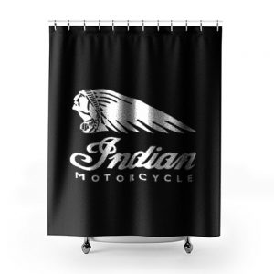 Indian Motorcycle Shower Curtains