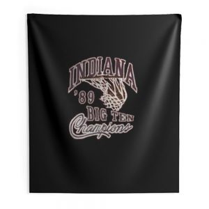 Indiana Big Ten Champion Indoor Wall Tapestry