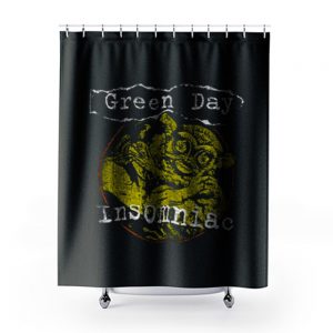 Insomniac Green Day Band Shower Curtains