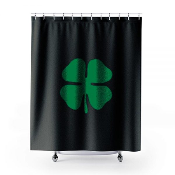 Irisches Kleeblatt Shower Curtains
