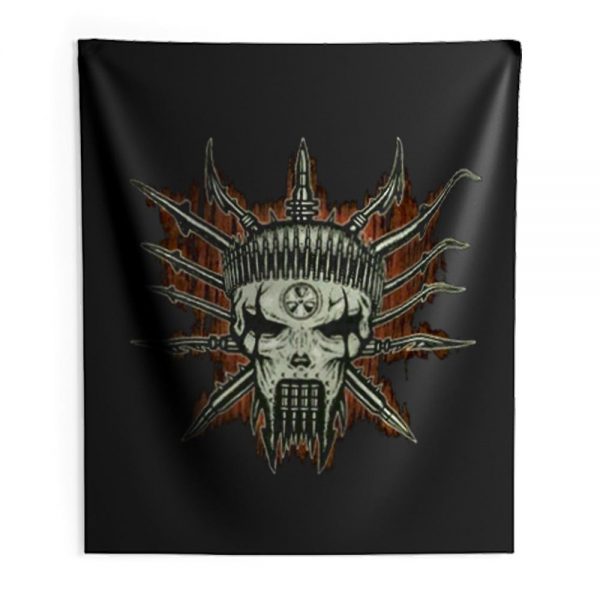 Jedi Mind Tricks Ill Bill Vinnie Paz Heavy Metal Kings Black Indoor Wall Tapestry