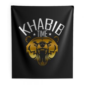 KHABIB TIME Indoor Wall Tapestry