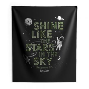 Kerusso Kids Shine Like A Star Indoor Wall Tapestry