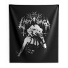 Lady Gaga Death Metal Style Indoor Wall Tapestry