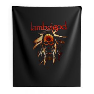 Lamb Of God Metal Indoor Wall Tapestry
