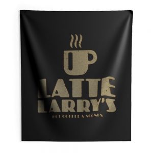 Latte Larrys Indoor Wall Tapestry