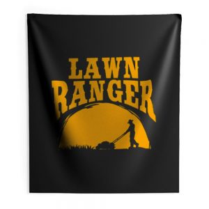 Lawn Ranger Funny Jokes Indoor Wall Tapestry