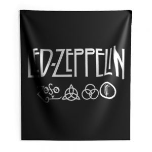 Led Zeppelin Classic Rock Band Indoor Wall Tapestry