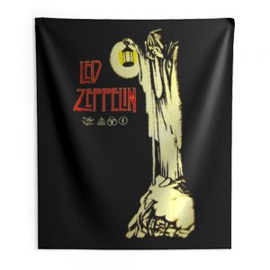 Led Zeppelin Hermit Plant Page Stairway To Heaven Indoor Wall Tapestry