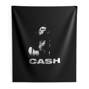 Legend Of Rock Johnny Cash Indoor Wall Tapestry