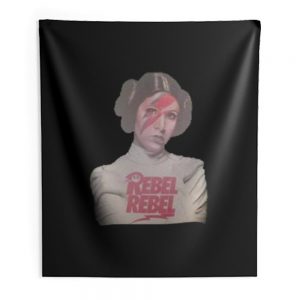 Leia Organa Rebel David Bowie Star Wars Indoor Wall Tapestry